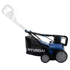 Hyundai HY2196 2 X 20V MAX (40V) Cordless Lawn Scarifier / Aerator (with 2 X 4Ah Batteries & Twin Charger) (Bundle Builder) -Greenworks Sale Shop hyundai hy2196 scarifier folded 2 1