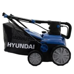 Hyundai HY2196 2 X 20V MAX (40V) Cordless Lawn Scarifier / Aerator (with 2 X 4Ah Batteries & Twin Charger) (Bundle Builder) -Greenworks Sale Shop hyundai hy2196 scarifier folded 1