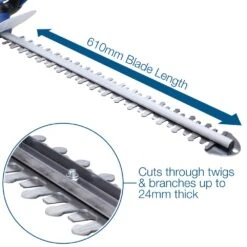 Hyundai HYHT680E Electric Hedge Trimmer 14 Hyundai HYHT680E Electric Hedge Trimmer -Greenworks Sale Shop hyundai hyht680e hedge trimmer blade features