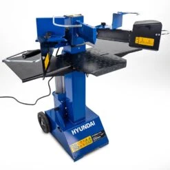 Hyundai HYLS8000VE 8 Ton Horizontal Electric Log Splitter -Greenworks Sale Shop hyundai hyls8000ve log splitter angle