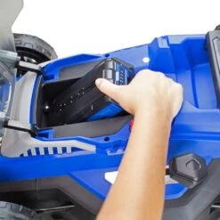 Hyundai HYM40Li380P 40V Push Cordless Lawn Mower With Rear Roller (with 2.5Ah Battery & Charger) -Greenworks Sale Shop hyundai hym40li380p lawnmower insert battery 3