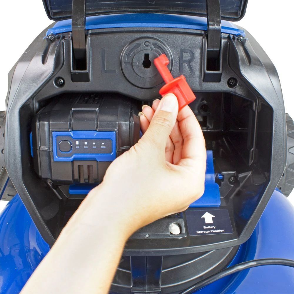 Hyundai HYM40Li420P 40V Push Cordless Lawn Mower (with 2.5Ah Battery & Charger) 6 Hyundai HYM40Li420P 40V Push Cordless Lawn Mower (with 2.5Ah Battery & Charger) - Image 6