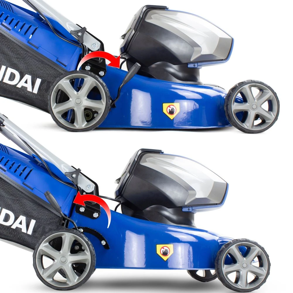 Hyundai HYM40Li420P 40V Push Cordless Lawn Mower (with 2.5Ah Battery & Charger) 8 Hyundai HYM40Li420P 40V Push Cordless Lawn Mower (with 2.5Ah Battery & Charger) - Image 8