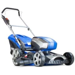 Hyundai HYM80Li460P 80V Push Cordless Lawn Mower (with 2 X 2.5Ah 40V Batteries & Charger) 13 Hyundai HYM80Li460P 80V Push Cordless Lawn Mower (with 2 X 2.5Ah 40V Batteries & Charger) -Greenworks Sale Shop hyundai hym80li460p lawnmower side discharge 3