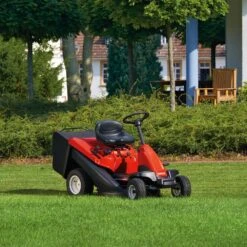 Lawnflite Optima MiniRider 76 RDE 30" Transmatic Ride-On Mower -Greenworks Sale Shop lawnflite minirider 76rde lifestyle 2