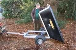 SCH LCPTP Large 500kg Capacity Plastic Tipping Trailer -Greenworks Sale Shop lcptp 1