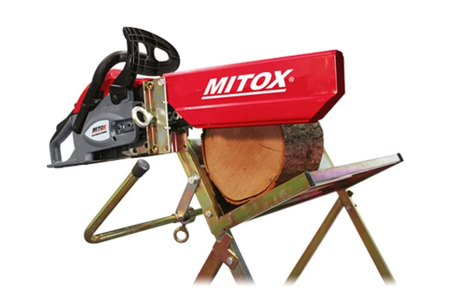 Mitox Saw Horse With Chainsaw Holder 1 Mitox Saw Horse With Chainsaw Holder