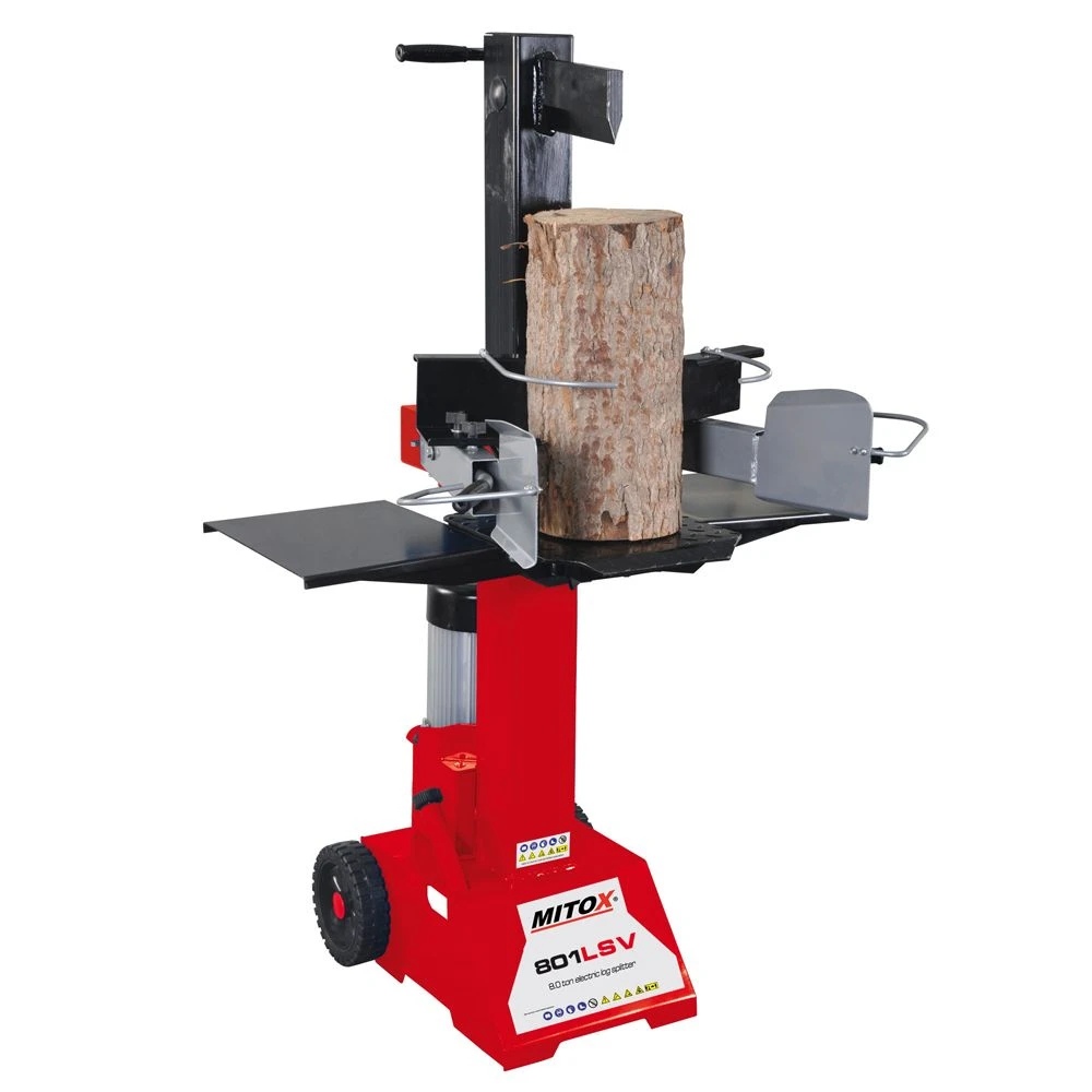 Mitox 801 LSV 8 Ton Vertical Electric Log Splitter 1 Mitox 801 LSV 8 Ton Vertical Electric Log Splitter