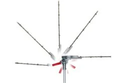 Oleo-Mac BC 241 HL Full Shaft Articulated Pole Hedge Trimmer -Greenworks Sale Shop oleo mac bc 241 hl long reach hedge trimmer articulation