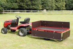 SCH GWTS10 500kg Two-Wheel Timber Tipping Trailer -Greenworks Sale Shop sch gwts10 1