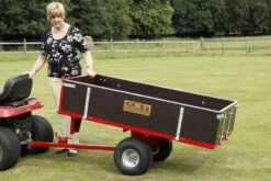 SCH GWTS10 500kg Two-Wheel Timber Tipping Trailer