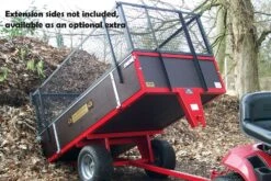 SCH GWTS15 760kg Two-Wheel Timber Tipping Trailer -Greenworks Sale Shop sch gwts15 extension sides