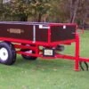 SCH HTRLE 1000kg Two-Wheel Hydraulic Tipping Trailer - Electric Tip, Single Acting Ram