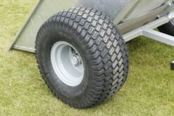 SCH QDGT 500kg Large Capacity Galvanised Tipping Trailer With Flotation Wheels -Greenworks Sale Shop sch qdgt wheel