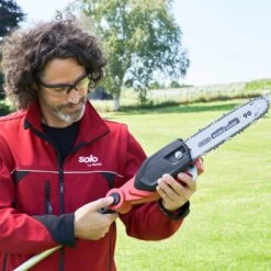 Solo By AL-KO CSA 130 MT Pruner Attachment For 130 MT Multi Tool -Greenworks Sale Shop solo by al ko petrol multi tool pole pruner attachment lifestyle 3 1