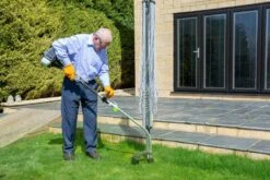 The Handy MT26 4-in-1 Garden Multi Tool -Greenworks Sale Shop the handy multi tool grass trimmer lifestyle