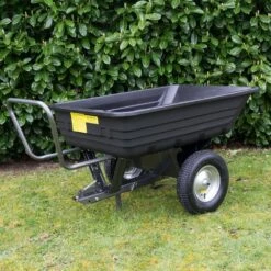 The Handy THTPDC 295kg Towed/Push Poly Dump Cart 13 The Handy THTPDC 295kg Towed/Push Poly Dump Cart -Greenworks Sale Shop the handy thtpdc cart lifestyle