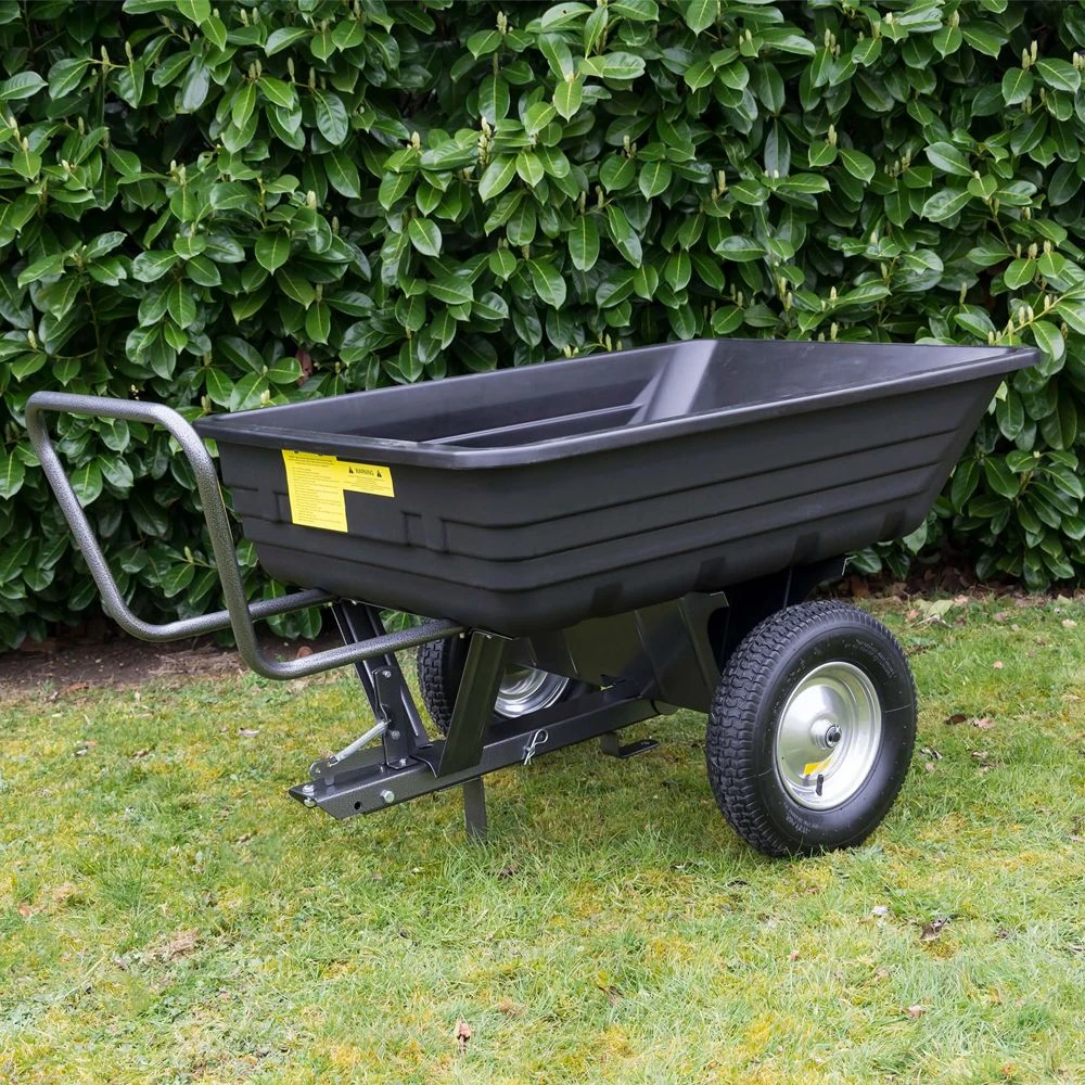 The Handy THTPDC 295kg Towed/Push Poly Dump Cart 7 The Handy THTPDC 295kg Towed/Push Poly Dump Cart - Image 7