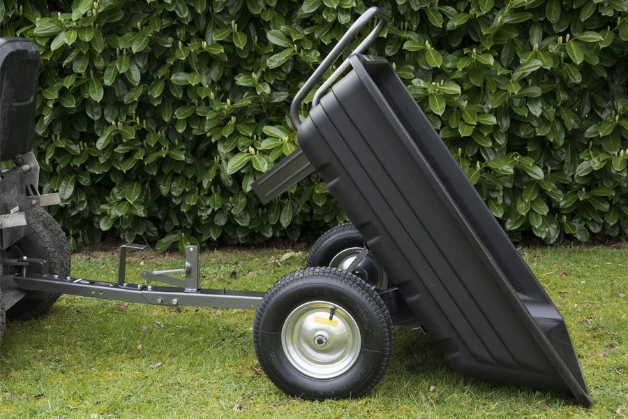 The Handy THTPDC 295kg Towed/Push Poly Dump Cart 6 The Handy THTPDC 295kg Towed/Push Poly Dump Cart - Image 6