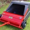 SCH TS98 36" Tow-Behind Sweeper With Rigid Plastic Hopper