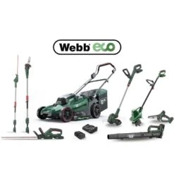 Webb Eco WEV20EXTPSB2 20V Cordless Mini Pruning Saw With Extension Pole (with 2Ah Battery & Charger) -Greenworks Sale Shop webb eco range product 4 1 1