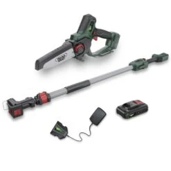 Webb Eco WEV20EXTPSB2 20V Cordless Mini Pruning Saw With Extension Pole (with 2Ah Battery & Charger)