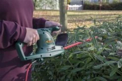 Webb WEEHT500 Electric Hedge Trimmer -Greenworks Sale Shop webb eht500 hedge trimmer lifestyle