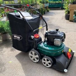 Webb WEWBVAC Self-Propelled Walk-Behind Wheeled Garden Vacuum 19 Webb WEWBVAC Self-Propelled Walk-Behind Wheeled Garden Vacuum -Greenworks Sale Shop webb wheeled vacuum lifestyle