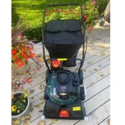 Webb WEWBVAC Self-Propelled Walk-Behind Wheeled Garden Vacuum 18 Webb WEWBVAC Self-Propelled Walk-Behind Wheeled Garden Vacuum -Greenworks Sale Shop webb wheeled vacuum lifestyle the green reaper 3